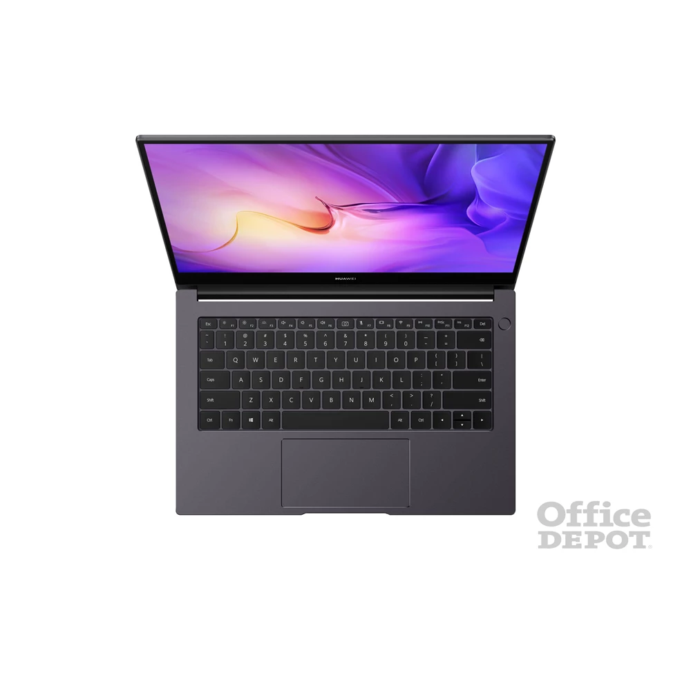 Huawei MateBook D14 laptop (14"FHD/Intel Core i5-10210U/Int. VGA/8GB RAM/512GB/Win10) - szürke (Újracsomagolt)