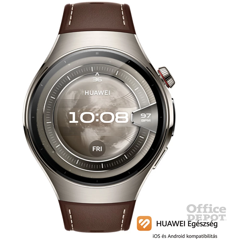 Huawei Watch 5 (46mm) barna okosóra