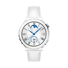 Huawei Watch GT 3 Pro (43mm) fehér bőr pántos fehér okosóra Huawei Watch GT 3 Pro (43mm) fehér bőr pántos fehér okosóra