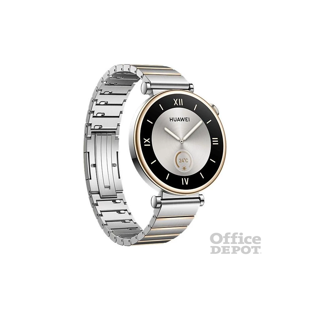 Huawei Watch GT 4 (41mm) rozsdamentes acél szíjas okosóra