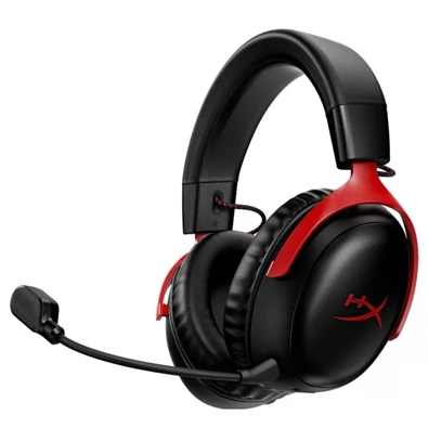 HP Renew HyperX Cloud II Wireless fekete-piros gamer headset - Újracsomagolt HP Renew HyperX Cloud II Wireless fekete-piros gamer headset - Újracsomagolt