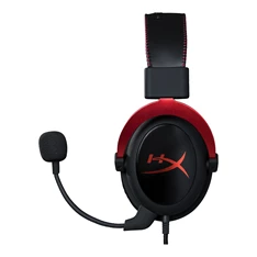 HyperX Cloud II 3,5 Jack/USB fekete-vörös gamer headset HyperX Cloud II 3,5 Jack/USB fekete-vörös gamer headset