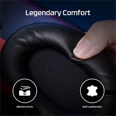HyperX Cloud II 3,5 Jack/USB fekete-vörös gamer headset HyperX Cloud II 3,5 Jack/USB fekete-vörös gamer headset