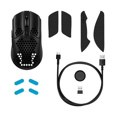HyperX Pulsefire Haste vezeték nélküli fekete gamer egér HyperX Pulsefire Haste vezeték nélküli fekete gamer egér