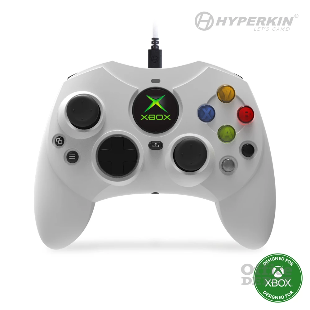 Hyperkin M01618-WH Duchess Xbox Series|One/Windows 11|10 Xbox liszenszelt vezetékes fehér kontroller