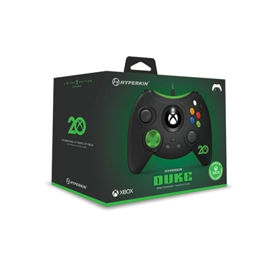 Hyperkin M02668-ANBK Duke Xbox Series|One/Windows 11|10 fekete 20.Évf. Xbox liszenszelt vezetékes kontroller Hyperkin M02668-ANBK Duke Xbox Series|One/Windows 11|10 fekete 20.Évf. Xbox liszenszelt vezetékes kontroller