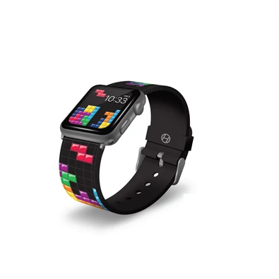 Hyperkin M07494-TS Tetris "Tetrimino Stack" 38/40/42/44mm Quick Release óraszíj