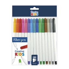 ICO Creative Kids Rainbow 15db-os vegyes színű rostirón készlet ICO Creative Kids Rainbow 15db-os vegyes színű rostirón készlet