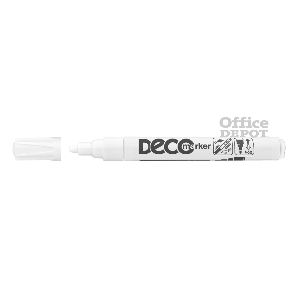 ICO Deco Marker fehér lakkmarker