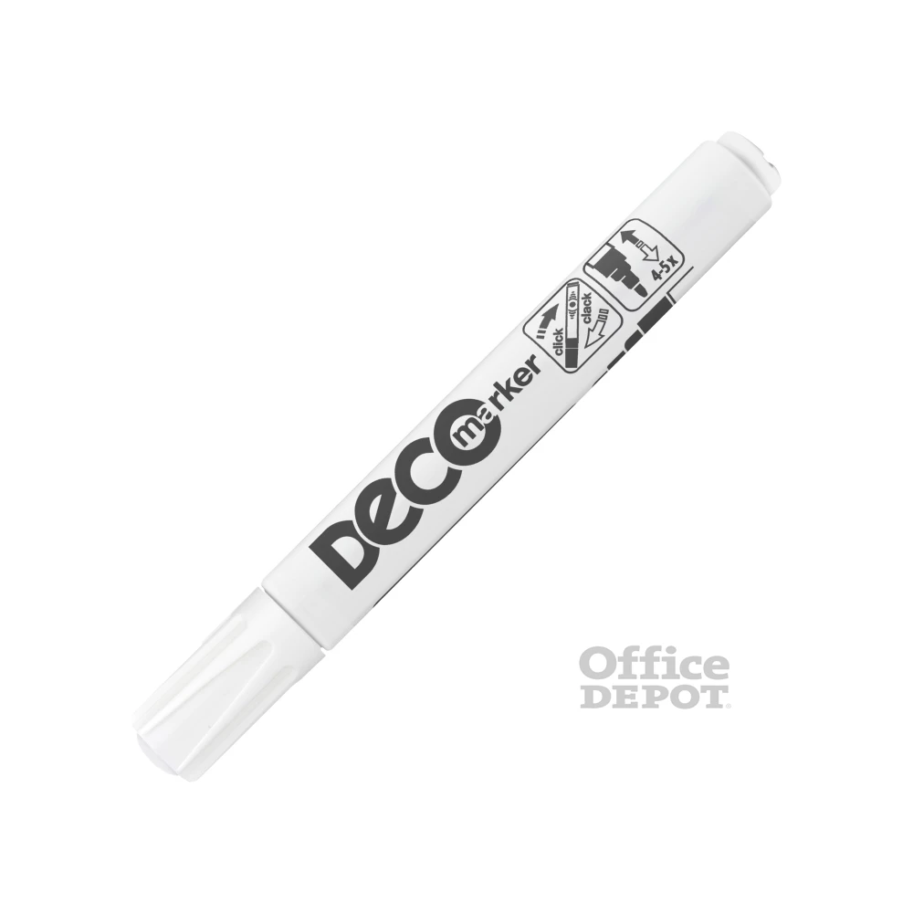 ICO Deco Marker fehér lakkmarker