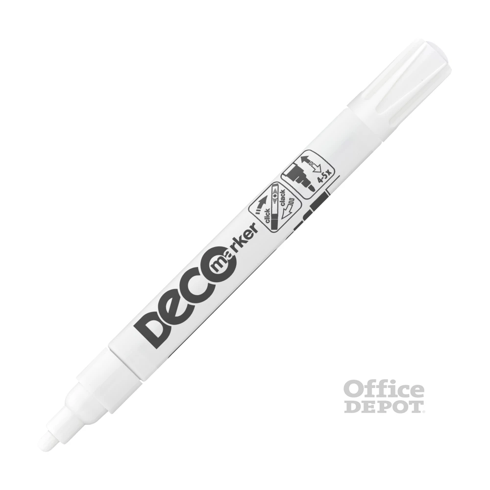ICO Deco Marker fehér lakkmarker
