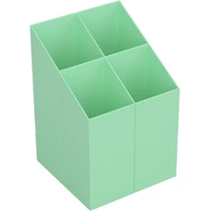 ICO Design szögletes világoszöld írószertartó ICO Design szögletes világoszöld írószertartó