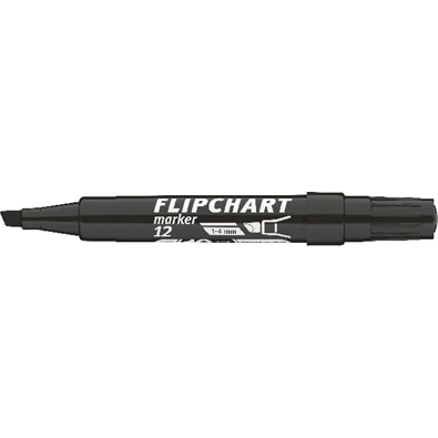 ICO Flipchart 12 fekete marker ICO Flipchart 12 fekete marker