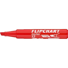 ICO Flipchart 12 piros marker ICO Flipchart 12 piros marker