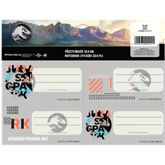 ICO Jurassic World 4db/ív füzetcímke