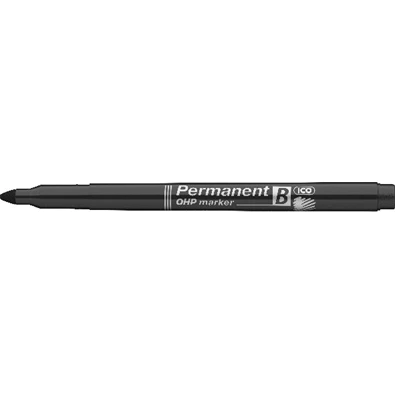ICO OHP B 2-3mm fekete permanent marker ICO OHP B 2-3mm fekete permanent marker