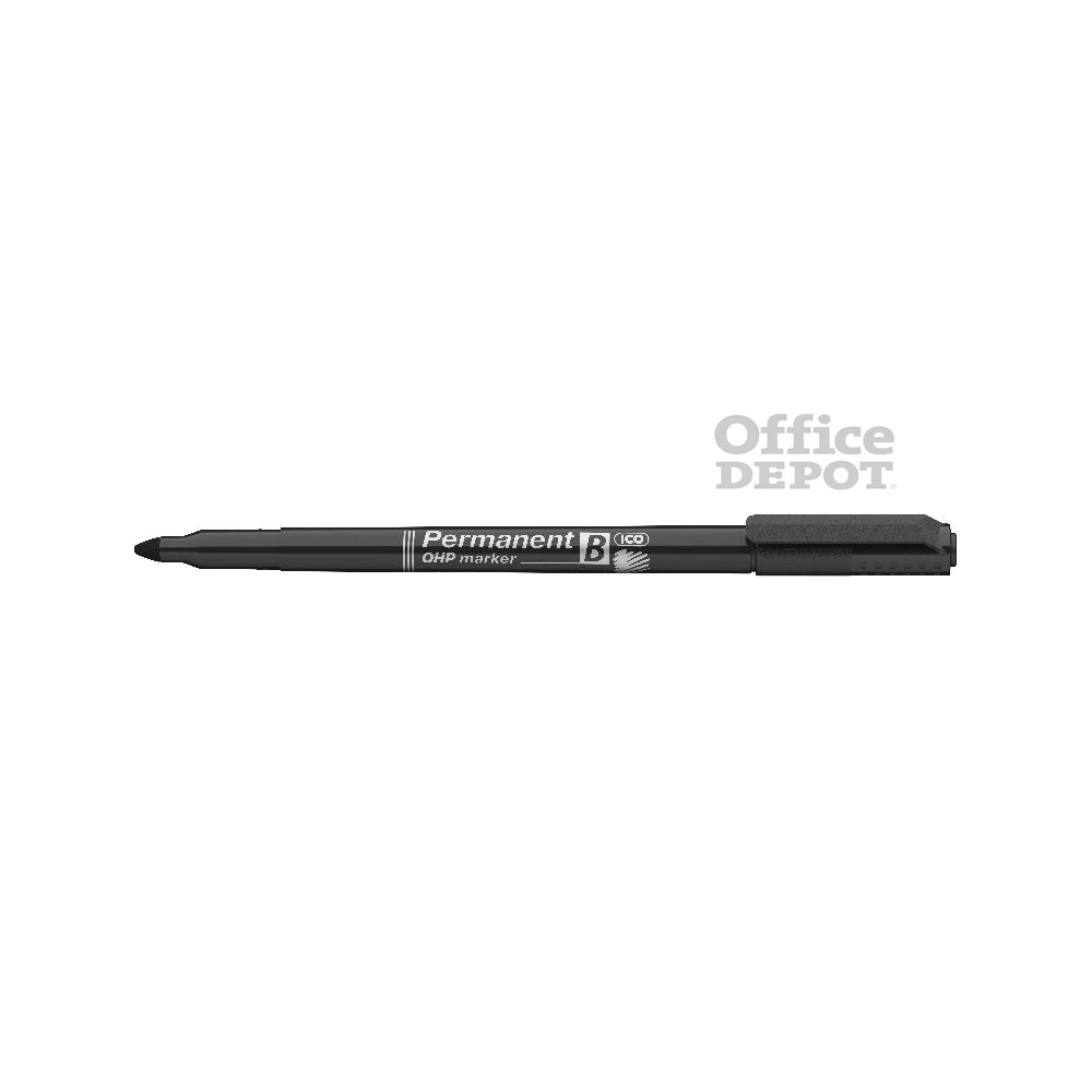 ICO OHP B 2-3mm fekete permanent marker