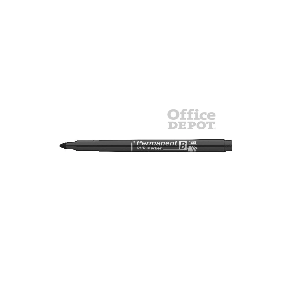 ICO OHP B 2-3mm fekete permanent marker