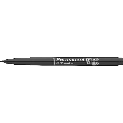 ICO OHP M 1-1,5mm fekete permanent marker ICO OHP M 1-1,5mm fekete permanent marker