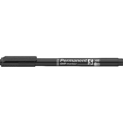 ICO OHP S 0,3mm fekete permanent marker ICO OHP S 0,3mm fekete permanent marker