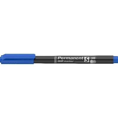 ICO OHP S 0,3mm kék permanent marker ICO OHP S 0,3mm kék permanent marker