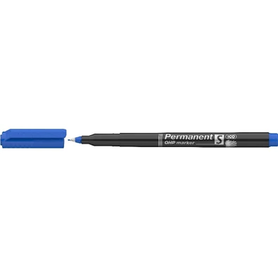 ICO OHP S 0,3mm kék permanent marker ICO OHP S 0,3mm kék permanent marker