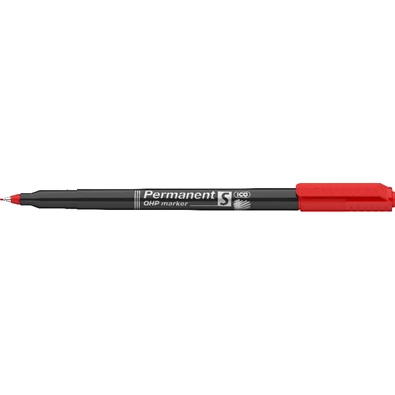 ICO OHP S 0,3mm piros permanent marker ICO OHP S 0,3mm piros permanent marker