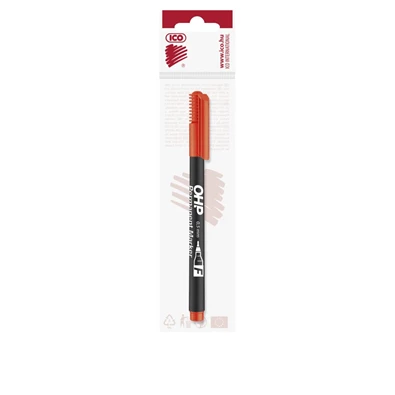 ICO OHP F 0,5mm BL piros permanent marker ICO OHP F 0,5mm BL piros permanent marker
