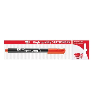 ICO OHP M 1-1,5mm BL piros permanent marker ICO OHP M 1-1,5mm BL piros permanent marker