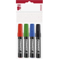 ICO Permanent 11 4 db-os vegyes színes marker