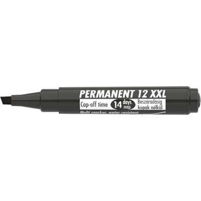 ICO Permanent 12 XXL fekete marker ICO Permanent 12 XXL fekete marker