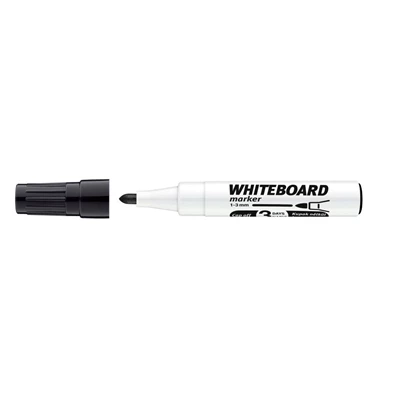 ICO Whiteboard fekete kerek táblamarker ICO Whiteboard fekete kerek táblamarker