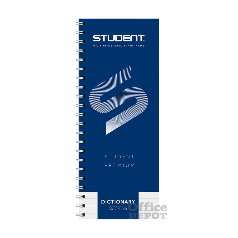 ICO Student Prémium spirálos szótárfüzet