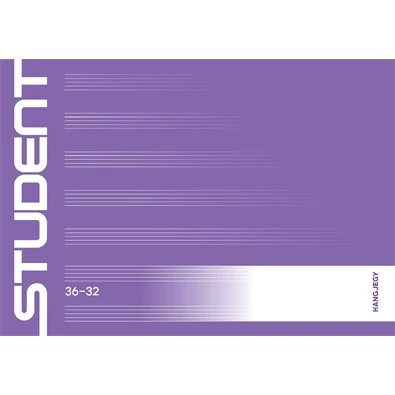 ICO Student 36-32 fekvő hangjegyfüzet ICO Student 36-32 fekvő hangjegyfüzet
