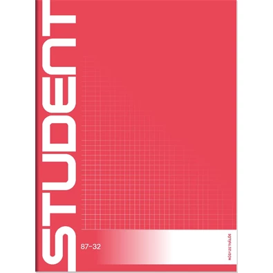 ICO Student A4 32l apos kockás füzet ICO Student A4 32l apos kockás füzet