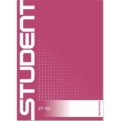 ICO Student A5 32lapos kockás füzet ICO Student A5 32lapos kockás füzet