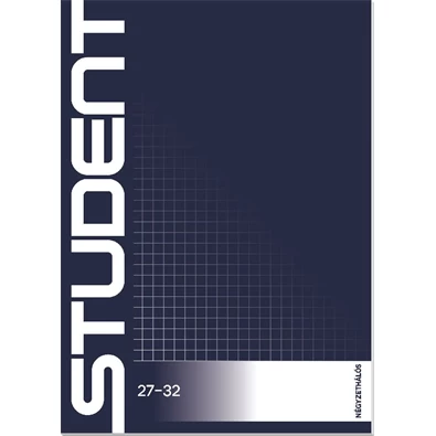 ICO Student A5 32lapos kockás füzet ICO Student A5 32lapos kockás füzet
