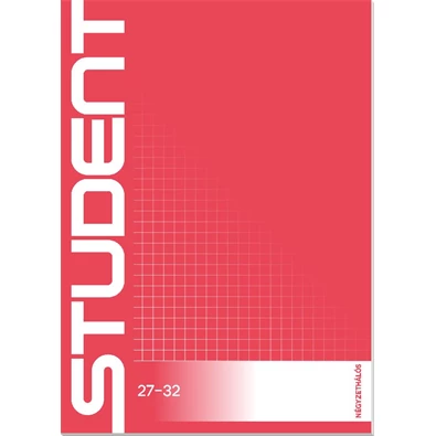 ICO Student A5 32lapos kockás füzet ICO Student A5 32lapos kockás füzet