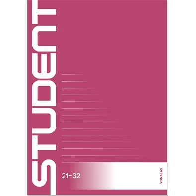 ICO Student A5 32lapos vonalas füzet ICO Student A5 32lapos vonalas füzet