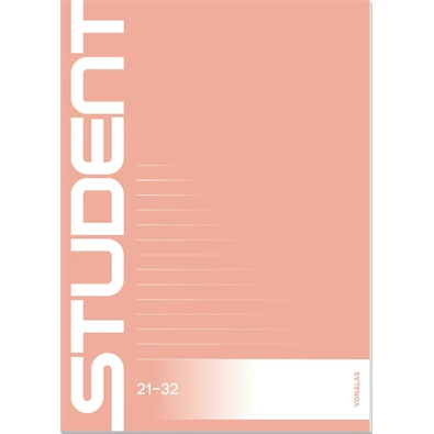ICO Student A5 32lapos vonalas füzet ICO Student A5 32lapos vonalas füzet