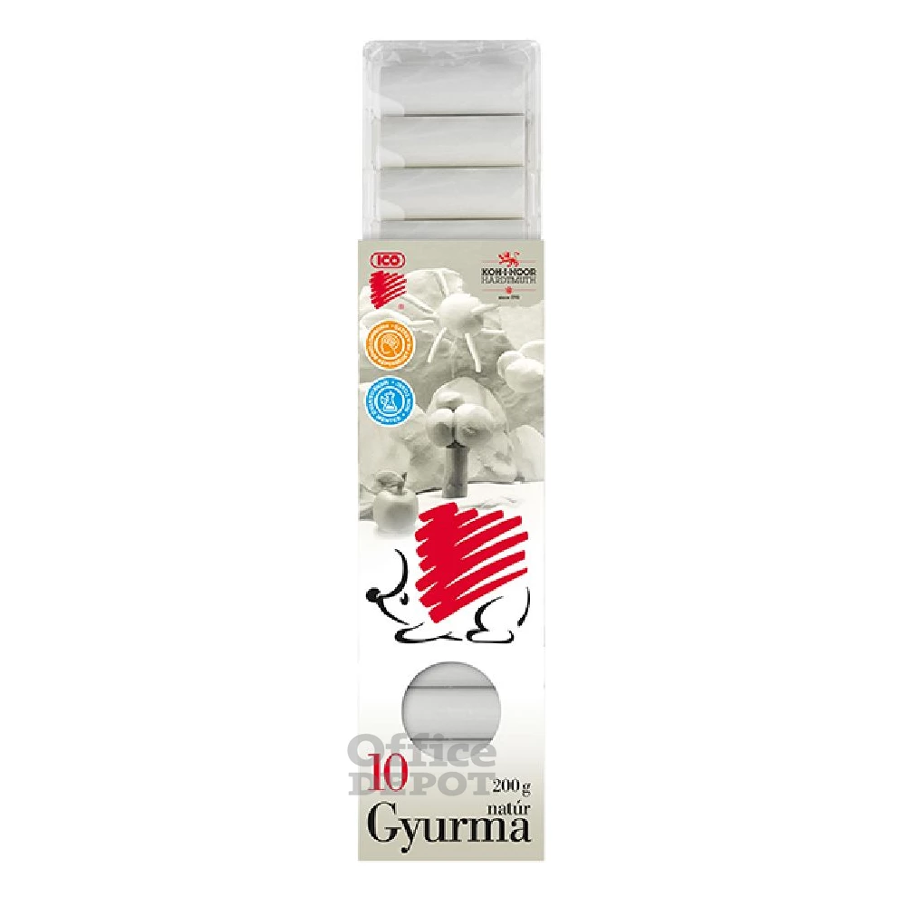 ICO Süni 200 g 10 henger natúr gyurma