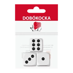 ICO Süni 3 db dobókocka