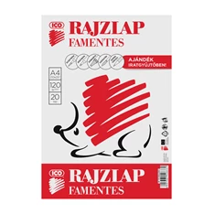 ICO Süni A4 famentes 20db rajzlap ICO Süni A4 famentes 20db rajzlap