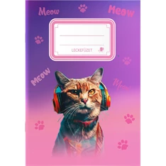 ICO Süni Cats A5 leckefüzet ICO Süni Cats A5 leckefüzet
