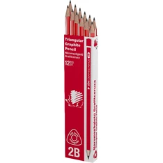 ICO Süni D12 2B háromszögletű grafitceruza ICO Süni D12 2B háromszögletű grafitceruza