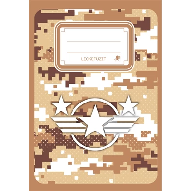 ICO Süni Military A5 leckefüzet ICO Süni Military A5 leckefüzet