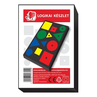 ICO Süni műanyag logikai készlet