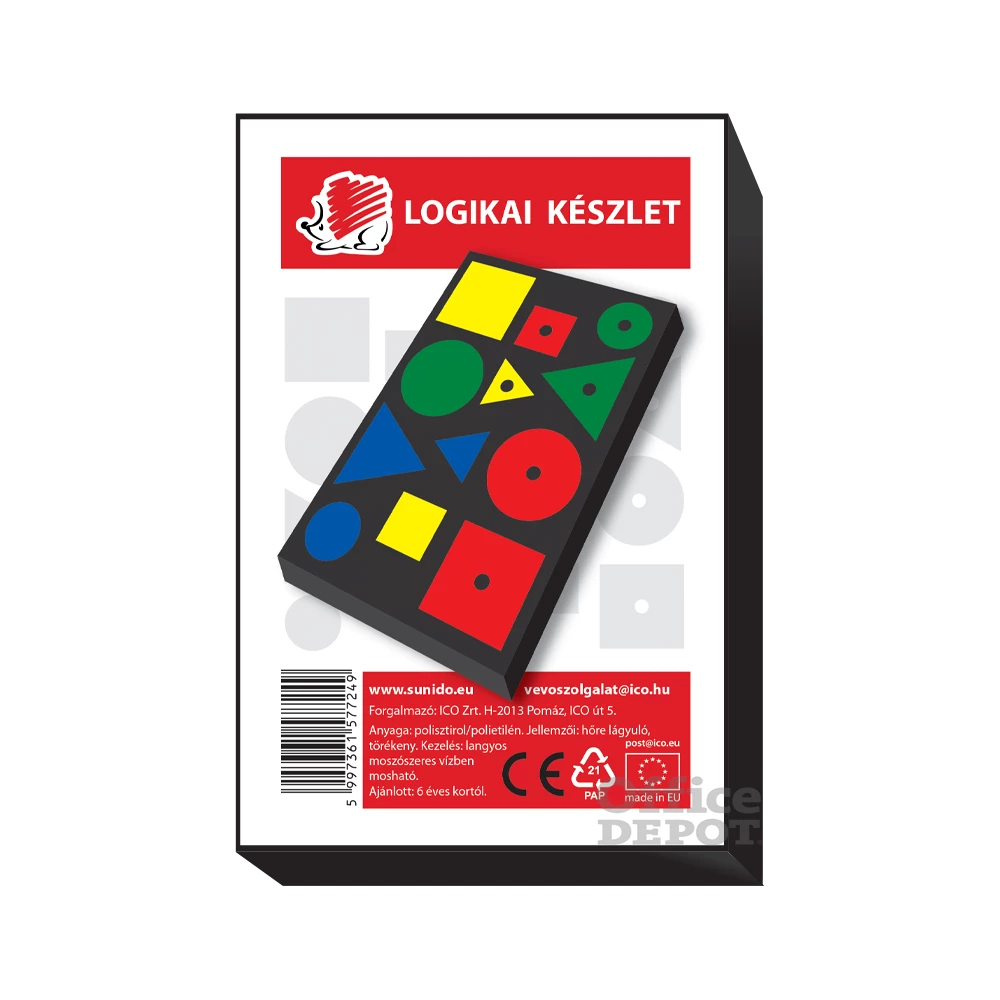 ICO Süni műanyag logikai készlet