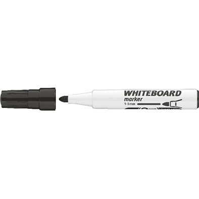 ICO Whiteboard fekete kerek táblamarker ICO Whiteboard fekete kerek táblamarker