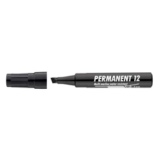 ICO Permanent 12 fekete marker ICO Permanent 12 fekete marker